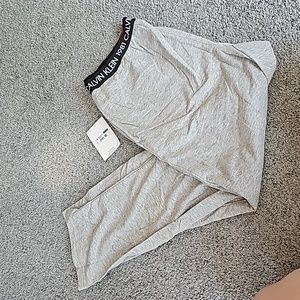 Calvin Klein Gray Sweatpants